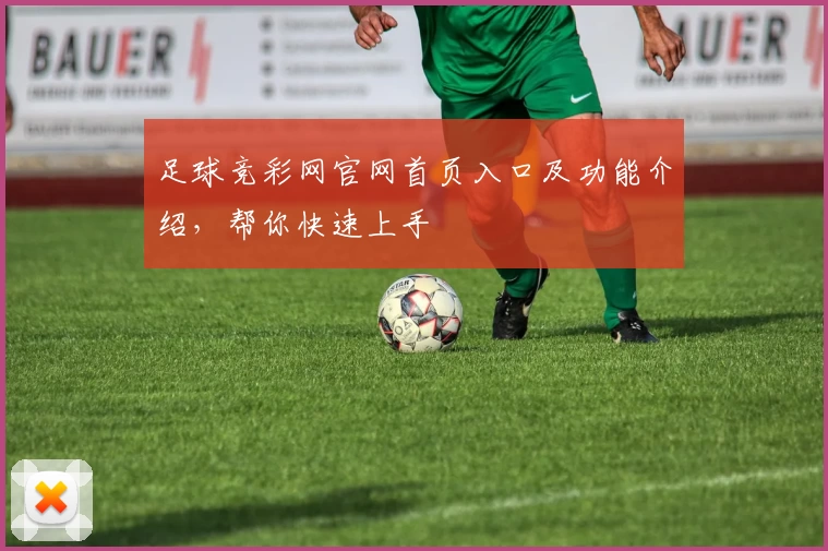 足球竞彩网官网首页入口及功能介绍，帮你快速上手