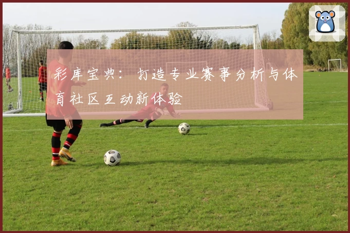 彩库宝典：打造专业赛事分析与体育社区互动新体验