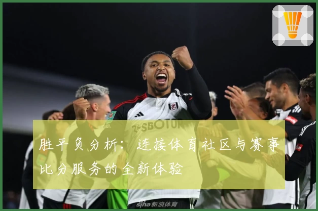 胜平负分析：连接体育社区与赛事比分服务的全新体验
