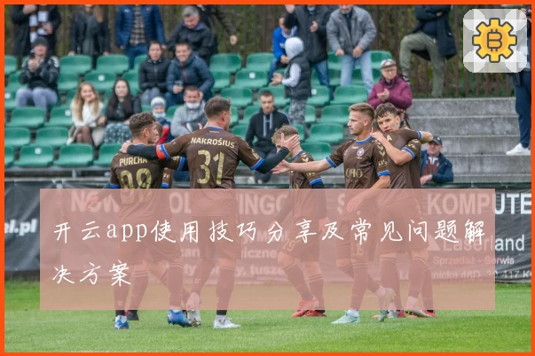 开云app使用技巧分享及常见问题解决方案