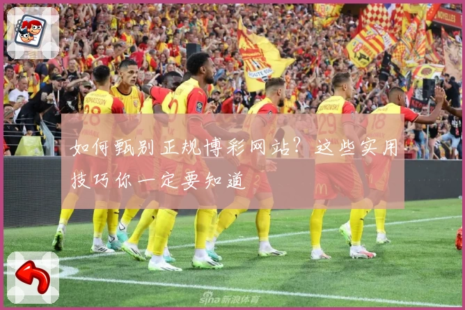 如何甄别正规博彩网站?这些实用技巧你一定要知道