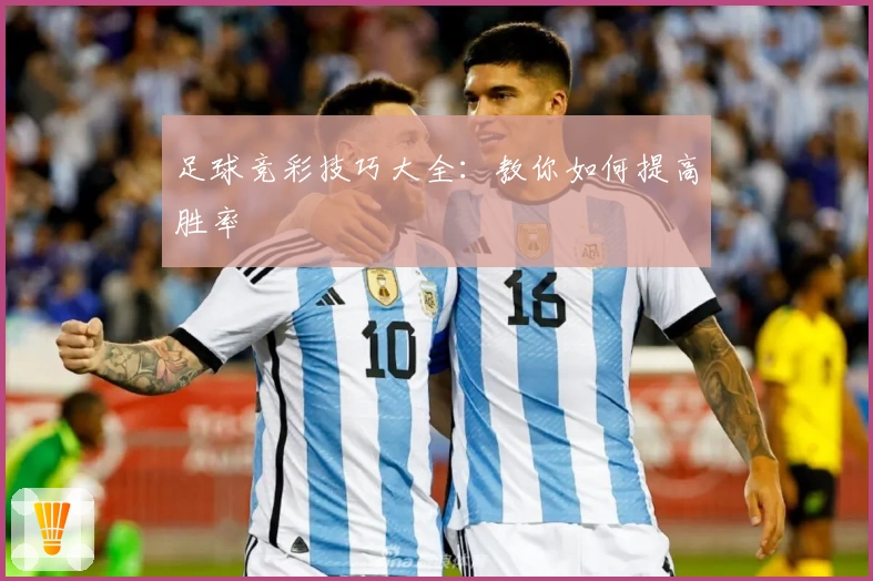 足球竞彩技巧大全:教你如何提高胜率